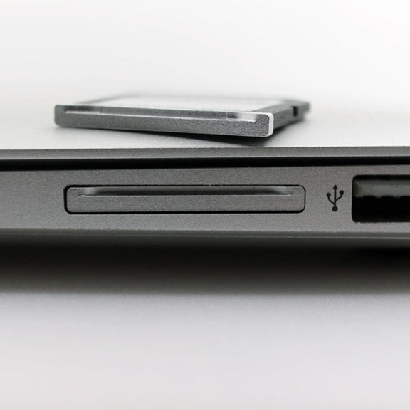 BASEQI 503ASV Hidden Aluminum Alloy SD Card Case for Macbook Pro Retina 15 inch (Mid-2012 to Early 2013) Laptops