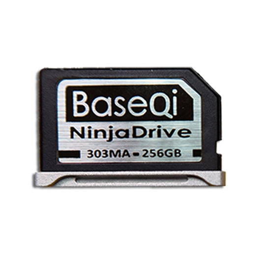 BASEQI 303MA 256GB Aluminum Alloy Micro SD(TF) Memory Card for Macbook Pro Retina 13.3 inch Laptops - Micro SD Card by PMC Jewellery | Online Shopping South Africa | PMC Jewellery | Buy Now Pay Later Mobicred