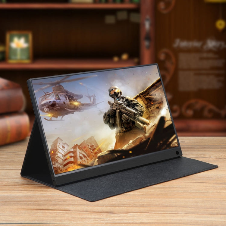 15.6 inch 1080P 178 Degree Wide Angle HD Portable IPS LED Display Monitor - 15 inch Above by PMC TechLife | Online Shopping South Africa | PMC TechLife | Buy Now Pay Later Mobicred