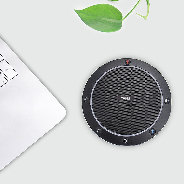 YANS YS-M61Y Video Conference Bluetooth Omnidirectional Microphone(Black) - free shipping - PMC Jewellery - Order now!
