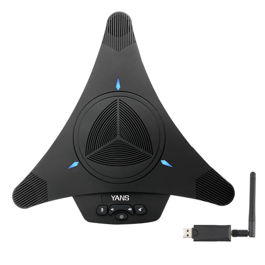 YANS YS-M21W USB Mini Port Video Conference Omnidirectional Microphone (Black) - free shipping - PMC Jewellery - Order now!