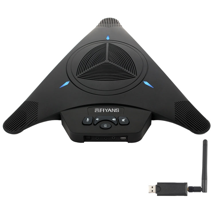 YANS YS-M21W USB Mini Port Video Conference Omnidirectional Microphone (Black) - free shipping - PMC Jewellery - Order now!