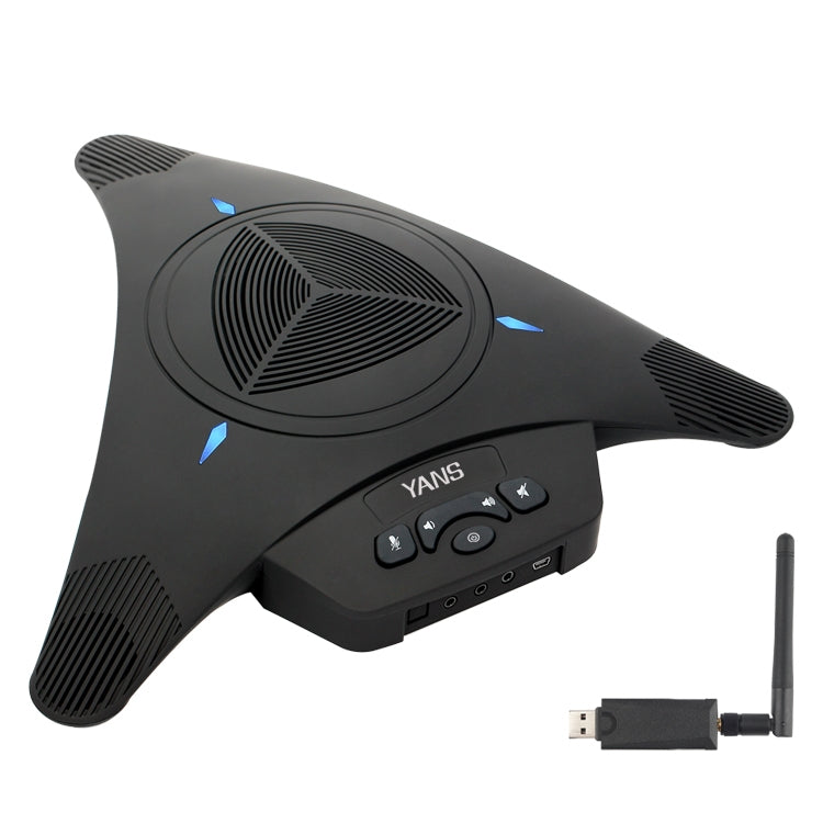 YANS YS-M21W USB Mini Port Video Conference Omnidirectional Microphone (Black) - free shipping - PMC Jewellery - Order now!