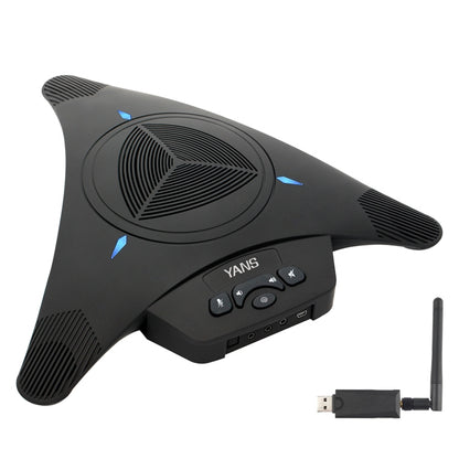 YANS YS-M21W USB Mini Port Video Conference Omnidirectional Microphone (Black) - free shipping - PMC Jewellery - Order now!