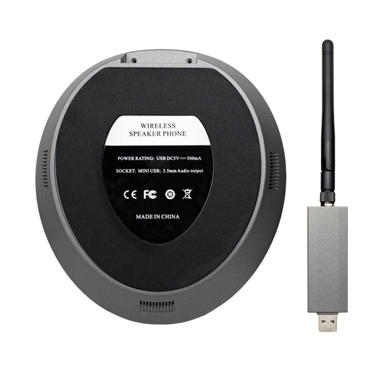 YANS YS-M31 2.4G Video Conference Wireless Omnidirectional Microphone(Black) - free shipping - PMC Jewellery - Order now!
