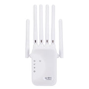 SM-011 Six-antenna 1200M Repeater WiFi Wireless Router (EU Plug)