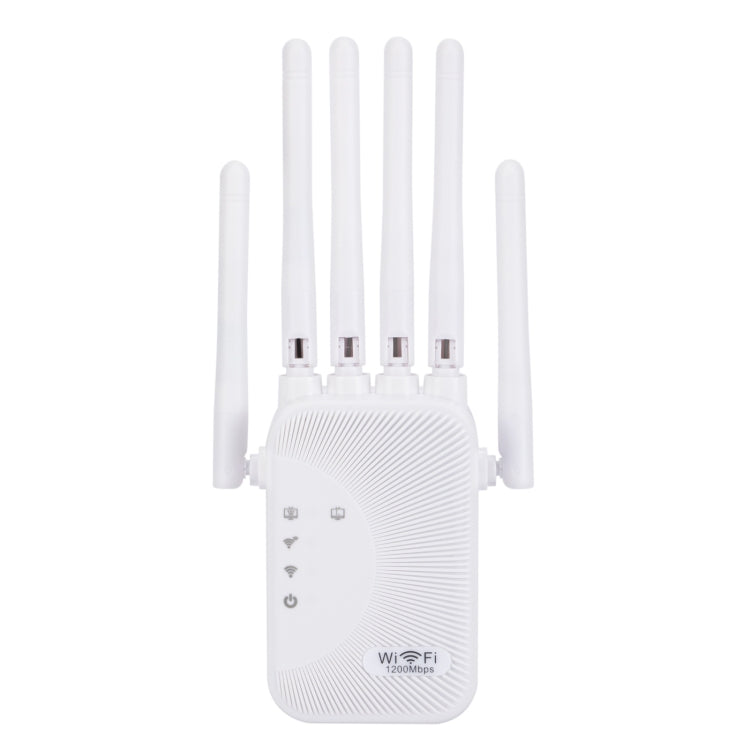 SM-011 Six-antenna 1200M Repeater WiFi Wireless Router (EU Plug)