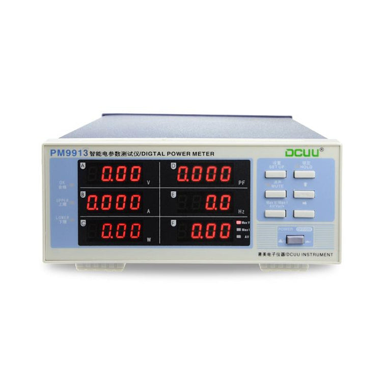 DCUU PM9913 Intelligent Electrical Parameters Measuring Instrument(US Plug) - Current & Voltage Tester by PMC TechLife | Online Shopping South Africa | PMC TechLife | Buy Now Pay Later Mobicred