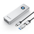 ORICO OUM2-U4-GY-BP 40Gbps M.2 SSD Enclosure with Type-C+USB Cable - HDD Enclosure by ORICO | Online Shopping South Africa | PMC TechLife | Buy Now Pay Later Mobicred