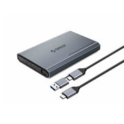 ORICO DD25 C3 2.5 inch Type-C to Type-C and USB Mechanical SSD Enclosure, Supported Capacity: 6TB(Dark Gray)