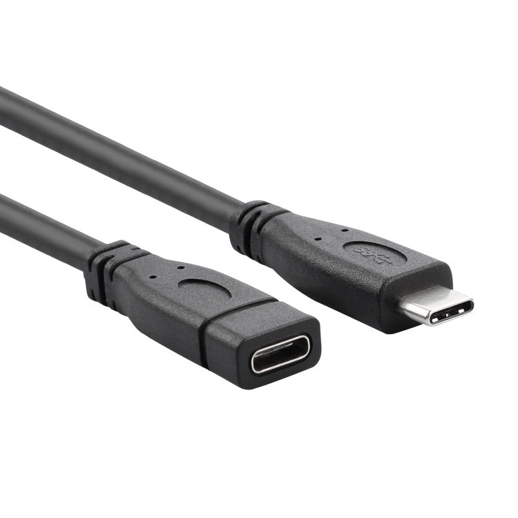 USB 3.1 Type-C / USB-C Male to Type-C / USB-C Female Gen2 Adapter Cable, Length: 50cm - Cable & Adapters by PMC Jewellery | Online Shopping South Africa | PMC Jewellery | Buy Now Pay Later Mobicred
