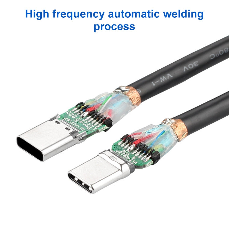 USB 3.1 Type-C / USB-C Male to Type-C / USB-C Female Gen2 Adapter Cable, Length: 50cm - Cable & Adapters by PMC Jewellery | Online Shopping South Africa | PMC Jewellery | Buy Now Pay Later Mobicred