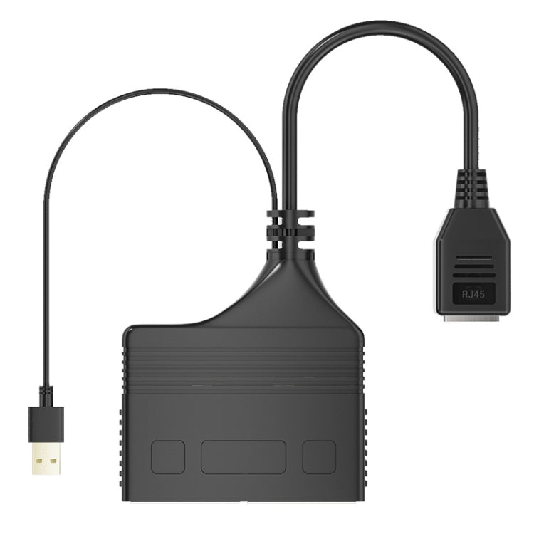 Female RJ45 4 in 1 Gigabit Network Splitter Cable Ethernet Network Coupler - free shipping - PMC Jewellery - Order now!