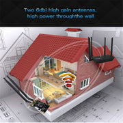 EDUP EP-9607 1200Mbps Dual-Band PCI-E Express Wireless Adapter Network Card with 2 x 6dBi Antennas