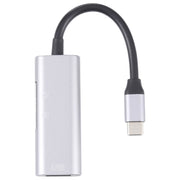 NK-3040 3 in 1 USB-C / Type-C Male to USB Female + SD / TF Card Slots Adapter SD / TF Card Reader