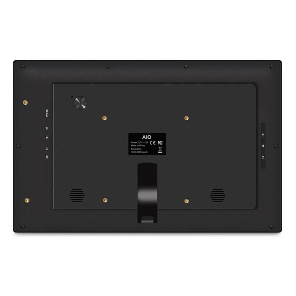 HSD-P538 14 inch IPS Touch Screen All in One PC with Holder, 4GB+32GB, Android 14 RK3576S Octa-core (Black)