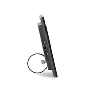 HSD-P538 14 inch IPS Touch Screen All in One PC with Holder, 4GB+32GB, Android 14 RK3576S Octa-core (Black)