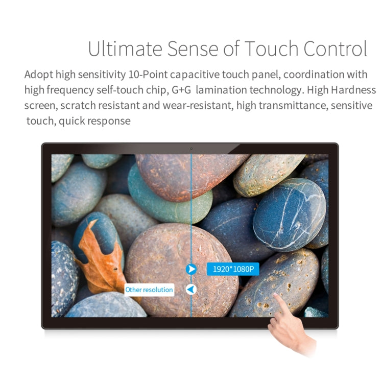 21.5 inch LCD Display Digital Photo Frame, RK3288 Quad Core Cortex A17 up to 1.8GHz, Android 8.1, 2GB+16GB, Support WiFi & Ethernet & Bluetooth & SD Card & 3.5mm Jack - 15 inch Above by PMc TechLife | Online Shopping South Africa | PMc TechLife | Buy Now Pay Later Mobicred