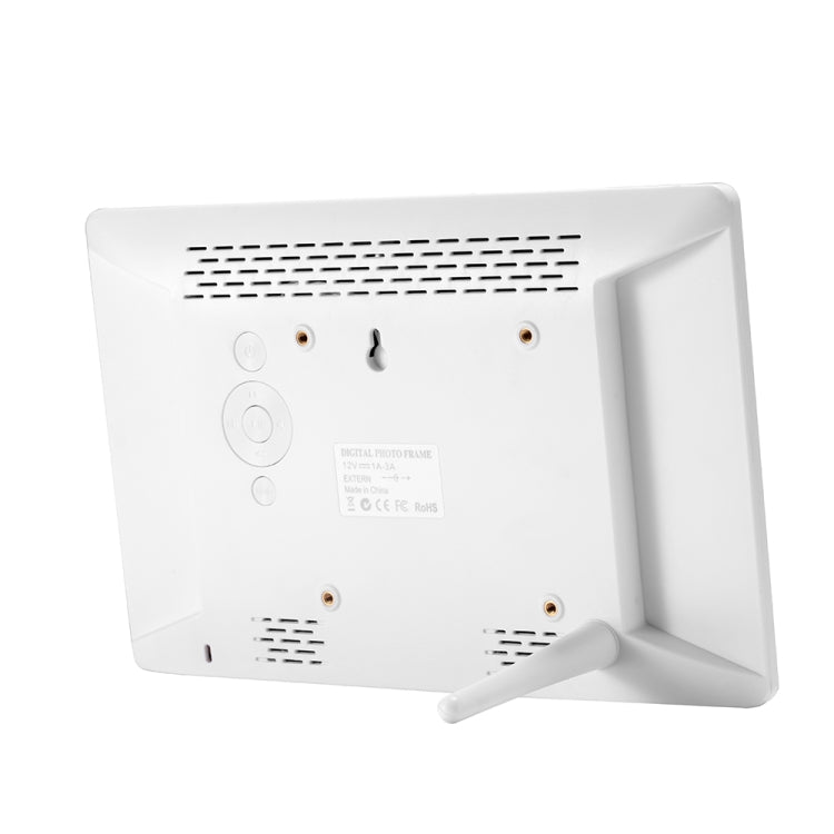 11.6-inch IPS Digital Photo Frame Full View 1920*1080 Electronic Photo Album Advertising Machine(White) - 11 inch Below by PMC TechLife | Online Shopping South Africa | PMC TechLife | Buy Now Pay Later Mobicred