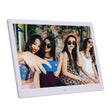 14-inch Digital Photo Frame Electronic Photo Frame Ultra-narrow Side Support 1080P Wall-mounted Advertising Machine(White) - 11-15 inch by PMC TechLife | Online Shopping South Africa | PMC TechLife | Buy Now Pay Later Mobicred