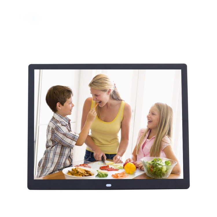 15-inch Digital Photo Frame Electronic Photo Frame Ultra-narrow Side Support 1080P Wall-mounted Advertising Machine, US/EU/UK Plug(Black) - 11-15 inch by PMC TechLife | Online Shopping South Africa | PMC TechLife | Buy Now Pay Later Mobicred