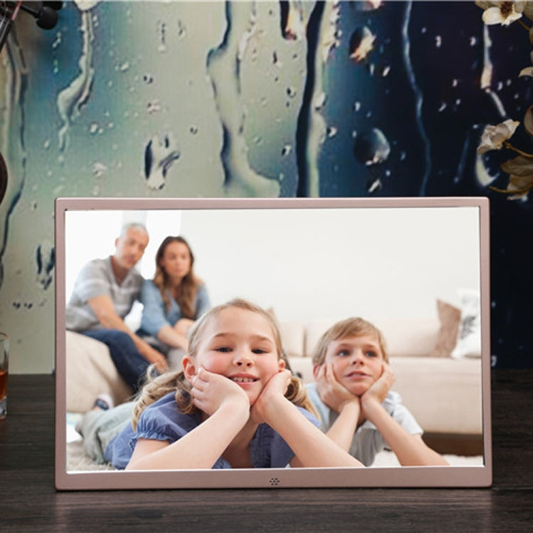 15-inch Digital Photo Frame Electronic Photo Frame Ultra-narrow Side Support 1080P Wall-mounted Advertising Machine(Silver Grey) - 11-15 inch by PMC TechLife | Online Shopping South Africa | PMC TechLife | Buy Now Pay Later Mobicred