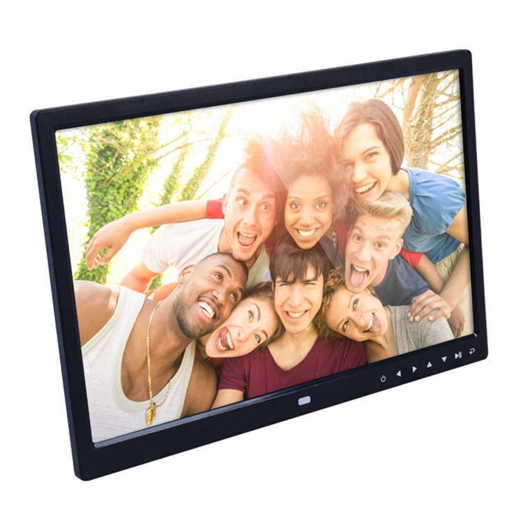 15.0 inch LED Display Digital Photo Frame with Holder / Remote Control, Allwinner, Support USB / SD Card Input / OTG(Black) - 11-15 inch by PMC TechLife | Online Shopping South Africa | PMC TechLife | Buy Now Pay Later Mobicred