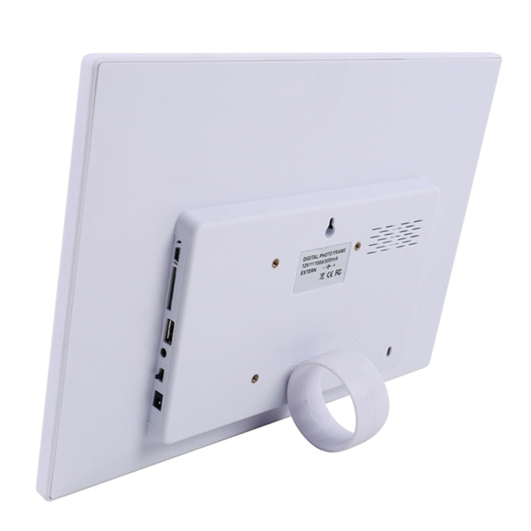 15.0 inch LED Display Digital Photo Frame with Holder / Remote Control, Allwinner, Support USB / SD Card Input / OTG(White) - 11-15 inch by PMC TechLife | Online Shopping South Africa | PMC TechLife | Buy Now Pay Later Mobicred