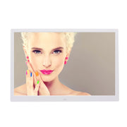 17.0 inch LED Display Digital Photo Frame with Holder / Remote Control, Allwinner Technology, Support USB / SD Card Input / OTG, US/EU/UK Plug(White)