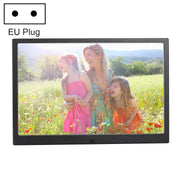 HSD1202 12.1 inch 1280x800 High Resolution Display Digital Photo Frame with Holder and Remote Control, Support SD / MMC / MS Card / USB Port, EU Plug(Black)