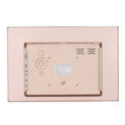 HSD1202 12.1 inch 1280x800 High Resolution Display Digital Photo Frame with Holder and Remote Control, Support SD / MMC / MS Card / USB Port, US Plug(Gold)