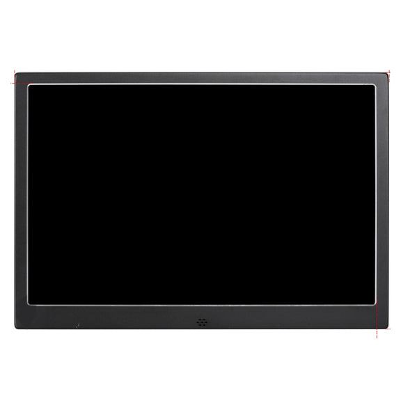 HSD1504 15.4 inch LED 1280x800 High Resolution Display Digital Photo Frame with Holder and Remote Control, Support SD / MMC / MS Card / USB Port, UK Plug(Black)
