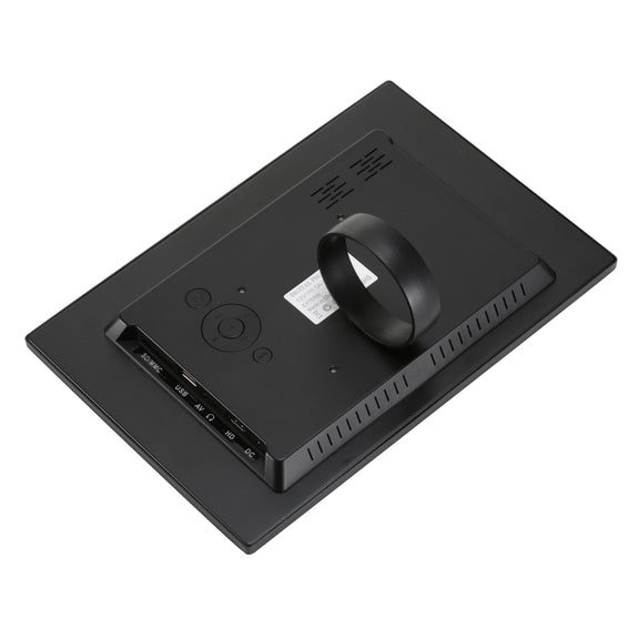 HSD1504 15.4 inch LED 1280x800 High Resolution Display Digital Photo Frame with Holder and Remote Control, Support SD / MMC / MS Card / USB Port, US Plug(Black)