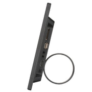 HSD1504 15.4 inch LED 1280x800 High Resolution Display Digital Photo Frame with Holder and Remote Control, Support SD / MMC / MS Card / USB Port, US Plug(Black)