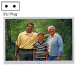 HSD1504 15.4 inch LED 1280x800 High Resolution Display Digital Photo Frame with Holder and Remote Control, Support SD / MMC / MS Card / USB Port, EU Plug(Silver) - 15 inch Above by PMC TechLife | Online Shopping South Africa | PMC TechLife | Buy Now Pay Later Mobicred