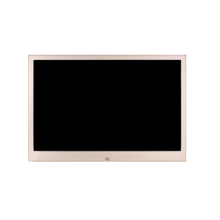 HSD1504 15.4 inch LED 1280x800 High Resolution Display Digital Photo Frame with Holder and Remote Control, Support SD / MMC / MS Card / USB Port, US Plug(Gold)