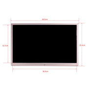 HSD1707 17 inch LED 1440X900 High Resolution Display Digital Photo Frame with Holder and Remote Control, Support SD / MMC / MS Card / USB Port, US Plug(Gold)