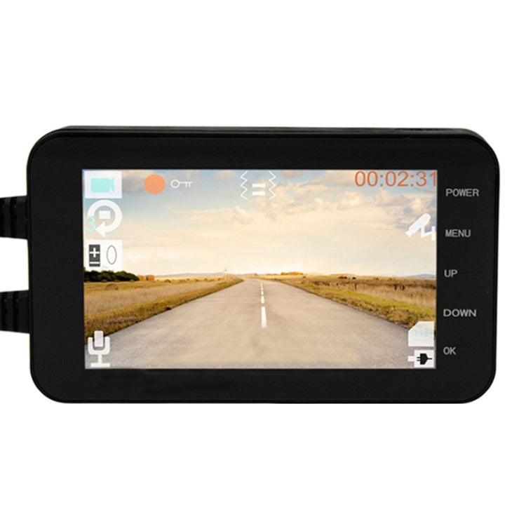 4 inch HD WIFI Dual Lens 1080P Waterproof Motorcycle Driving Recorder - Electrical Instruments by PMC TechLife | Online Shopping South Africa | PMC TechLife | Buy Now Pay Later Mobicred