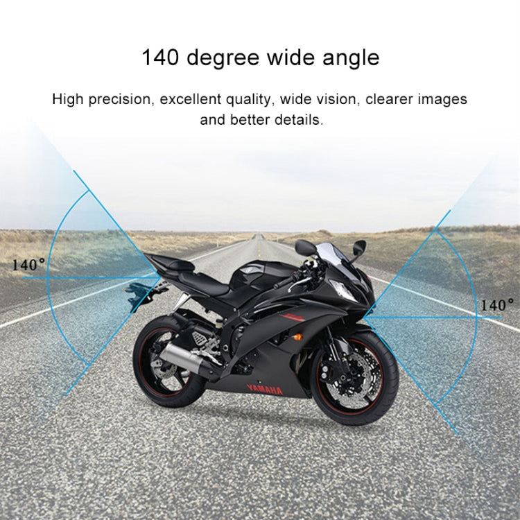 4 inch HD WIFI Dual Lens 1080P Waterproof Motorcycle Driving Recorder - Electrical Instruments by PMC TechLife | Online Shopping South Africa | PMC TechLife | Buy Now Pay Later Mobicred