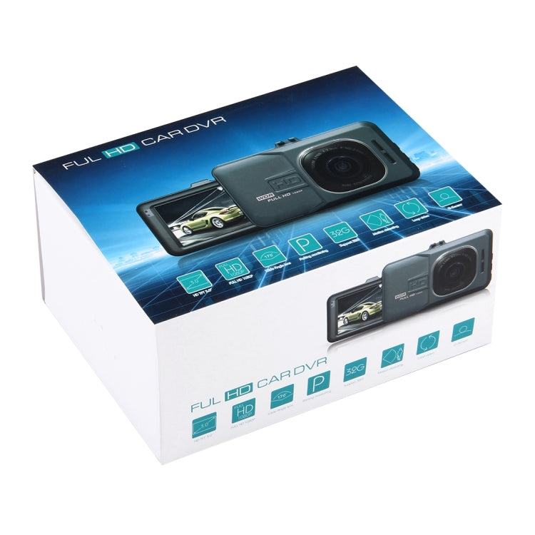 Car DVR Camera 3.0 inch LCD HD 720P 3.0MP Camera 170 Degree Wide Angle Viewing, Support Night Vision / Motion Detection / TF Card / HDMI / G-Sensor - Car DVRs by PMC TechLife | Online Shopping South Africa | PMC TechLife | Buy Now Pay Later Mobicred