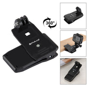PULUZ 53 in 1 Accessories Total Ultimate Combo Kits with EVA Case (Chest Strap + Suction Cup Mount + 3-Way Pivot Arms + J-Hook Buckle + Wrist Strap + Helmet Strap + Extendable Monopod + Surface Mounts ...  for GoPro, Insta360, DJI and Other Action Cameras
