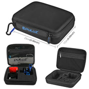 PULUZ 16 in 1 CNC Metal Accessories Combo Kits with EVA Case (Screws + Surface Mounts + Tripod Adapter + Extendable Pole Monopod + Storage Bag + Wrench) for GoPro, Insta360, DJI and Other Action Cameras