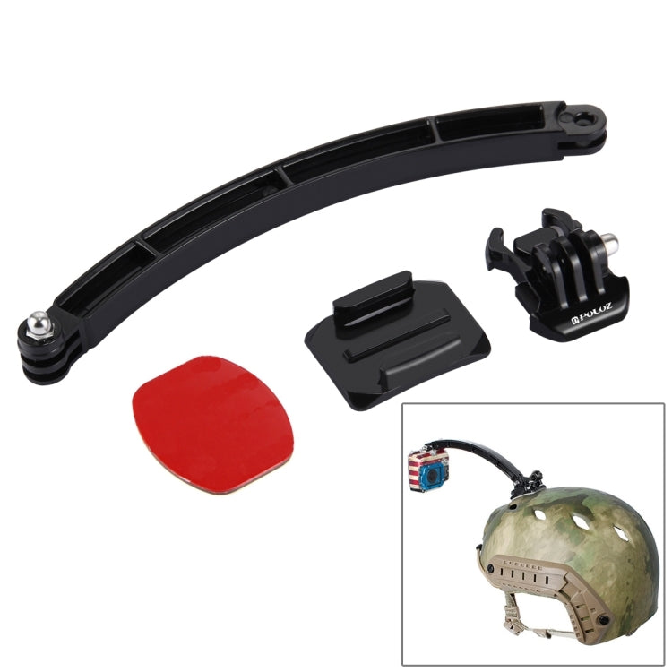 PULUZ 24 in 1 Bike Mount Accessories Combo Kits (Wrist Strap + Helmet Strap + Extension Arm + Quick Release Buckles + Surface Mounts + Adhesive Stickers + Tripod Adapter + Storage Bag + Handlebar Moun ...  for GoPro, Insta360, DJI and Other Action Cameras -  by PULUZ | Online Shopping South Africa | PMC Jewellery | Buy Now Pay Later Mobicred