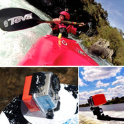 PULUZ 14 in 1 Surfing Accessories Combo Kits (Bobber Hand Grip + Floaty Sponge + Quick Release Buckle + Surf Board Mount + Floating Wrist Strap + Safety Tethers Strap + Storage Bag ) for GoPro, Insta360, DJI and Other Action Cameras