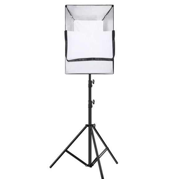 PULUZ 120W Photo Studio Strobe Flash Light Kit with Softbox Reflector & Tripod(UK Plug)