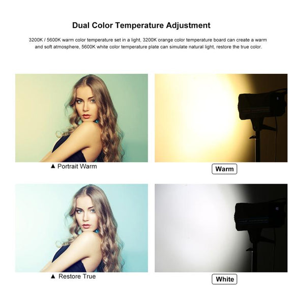 PULUZ 120W Photo Studio Strobe Flash Light Kit with Softbox Reflector & Tripod(UK Plug)