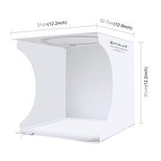 PULUZ 30cm Folding Ring Light Board Photo Lighting Studio Shooting Tent Box Kit Box with Shadowless Light Panel