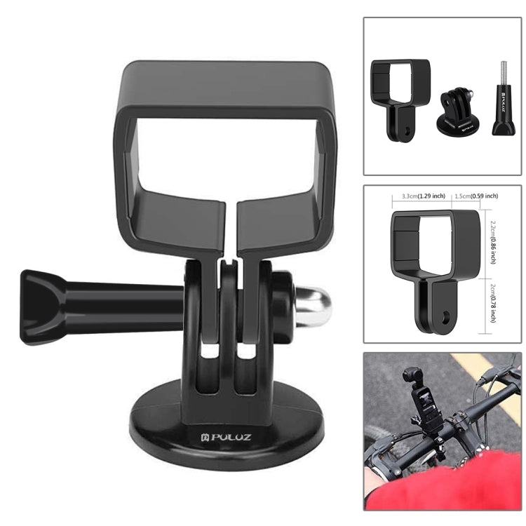 PULUZ 43 in 1 Accessories Total Ultimate Combo Kits for DJI Osmo Pocket with EVA Case (Chest Strap + Wrist Strap + Suction Cup Mount + 3-Way Pivot Arms + J-Hook Buckle + Grip Tripod Mount + Surface Mo ... orage Bag + Rec-mounts + Handlebar Mount + Wrench) -  by PULUZ | Online Shopping South Africa | PMC Jewellery | Buy Now Pay Later Mobicred