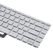 For HP Pavilion X360 14S-DK 14S-DP 14S-DQ 14S-CR 14s-CF 14-CE 14-CF 14S-DF/DK 14-CK 14-CD 14-CM 14S-DR 14S-fr US Version Keyboard with Backlight (Silver)