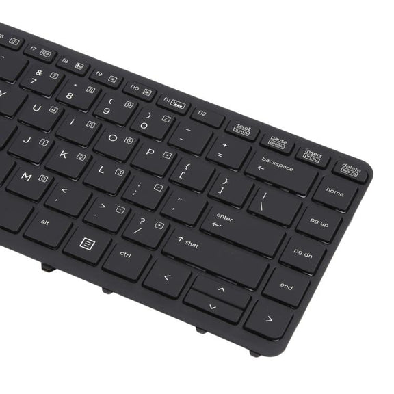 For HP EliteBook 840 G1 / 850 G1 US Version Keyboard with Backlight and Pointing (Black)
